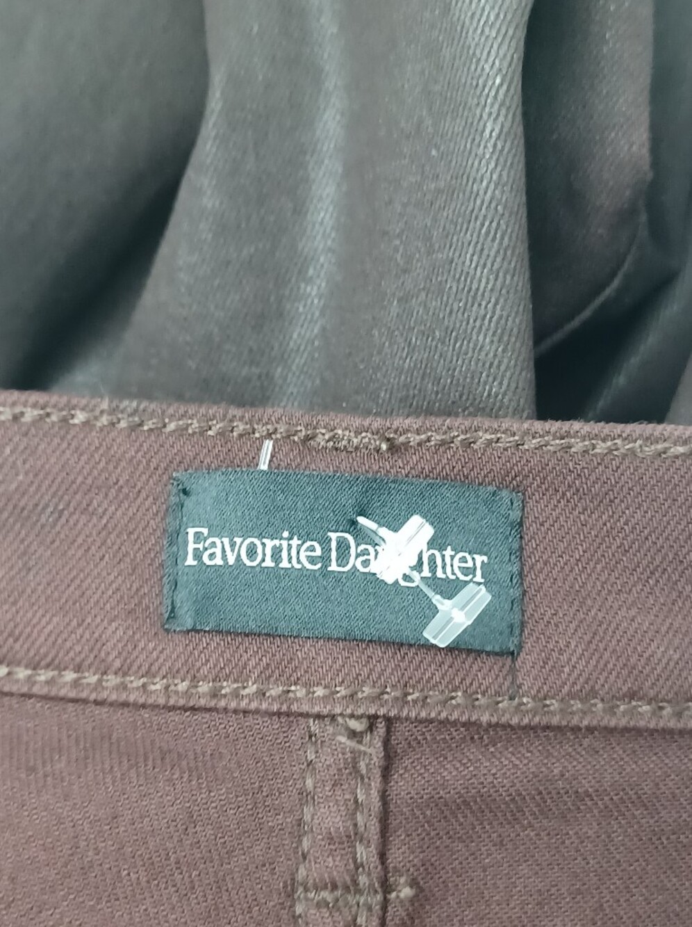 Favorite Daughter Mischa Coated Pant Size 27 High Rise Wide Leg In Cape Town - Picture 9 of 13